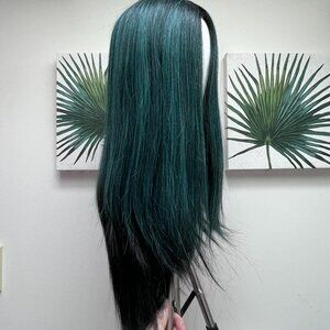 It's A Wig! Synthetic Lace Front Wig Gala in NT Moss Green